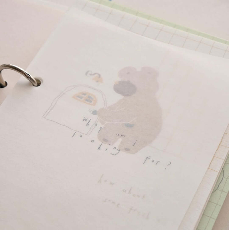 bighands Mood Notebook: Rainy Days [Pre-Order]