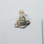 La Dolce Vita Acrylic Clip: We move forward happily