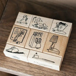 Yamadoro Rubber Stamp – Night’s Embrace (8 Designs)