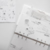 som x noet.co Sticker Sheet: doodles of my day