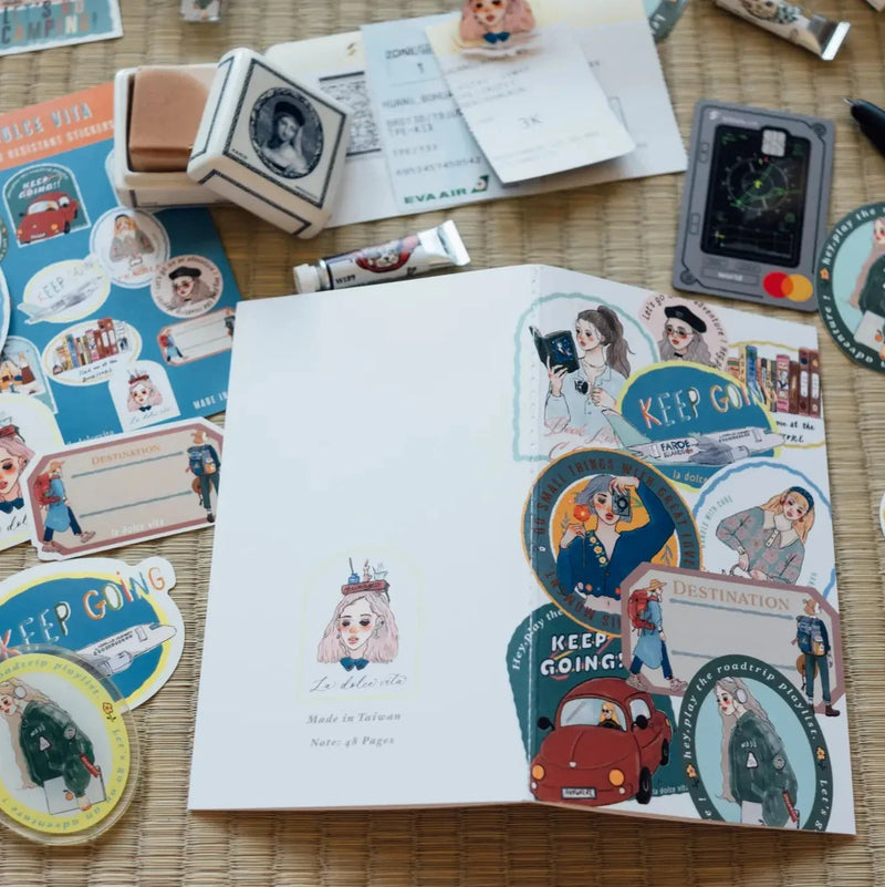 La Dolce Vita Notebook: Travel Agency