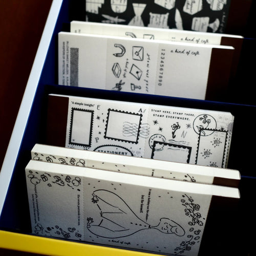 a kind of cafe Perforated Memo Pad | French Lady