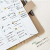 Shachihata nototo 10 Mini Stamp Set // Spending Log