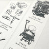 Oeda Letterpress 10th Anniversary Washi Tape【LETTERPRESS】