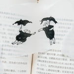 dodolulu Rubber Stamp Set: Dancing in the Rain