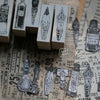 LCN Rubber Stamp Set - On the Desk