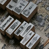 LCN Rubber Stamp Set - On the Desk