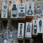 LCN Rubber Stamp Set - On the Desk