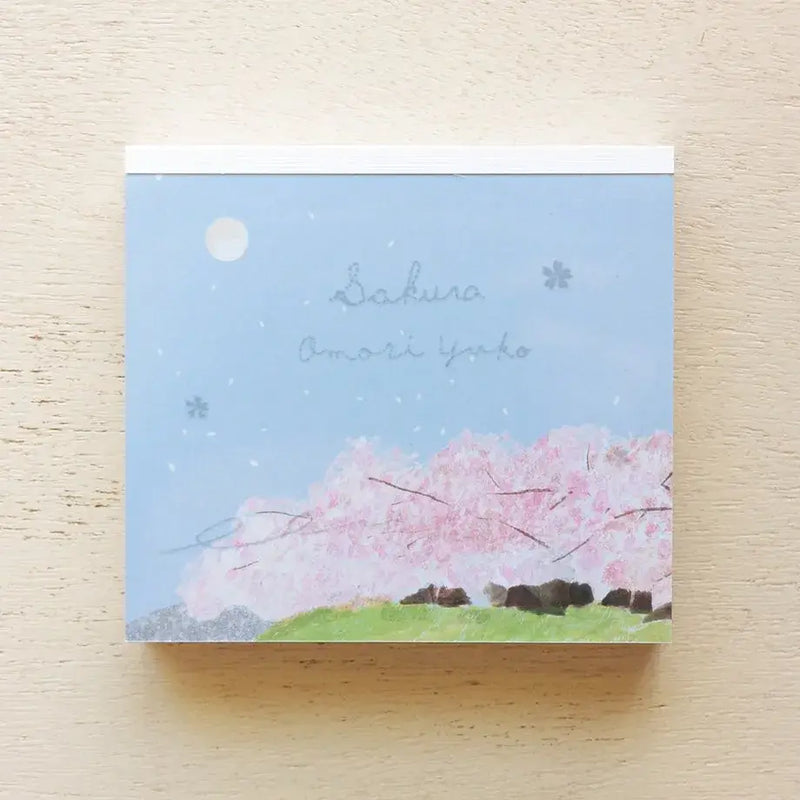 Omori Momoko Memo Block - Sakura
