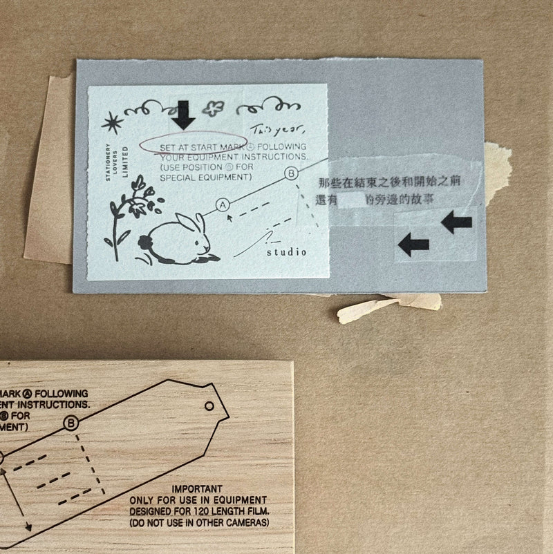som studio 120 Film Backing Paper: Washi Tape