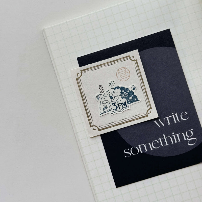 som x elsiewithlove Rubber Stamp: Time Progression