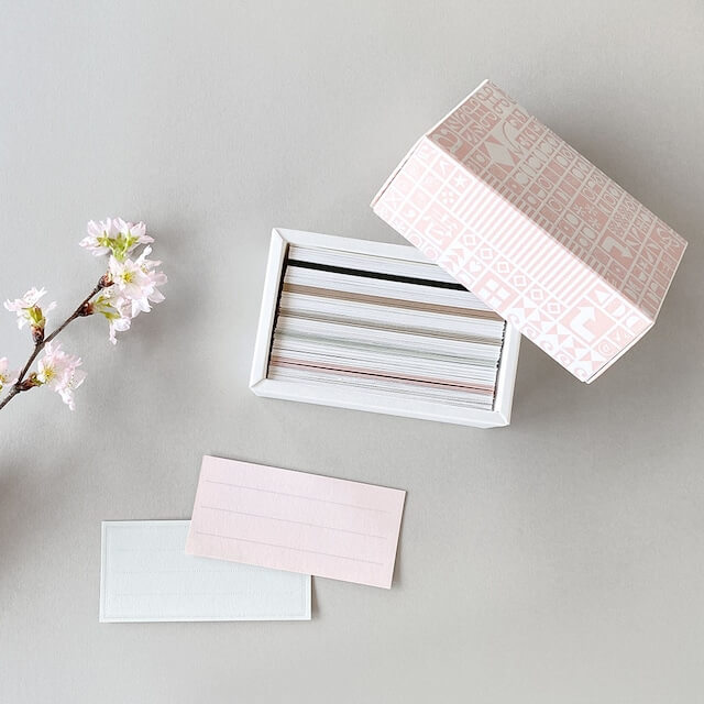 Yamazoe Letterpress Message Card Box Set: Spring Edition