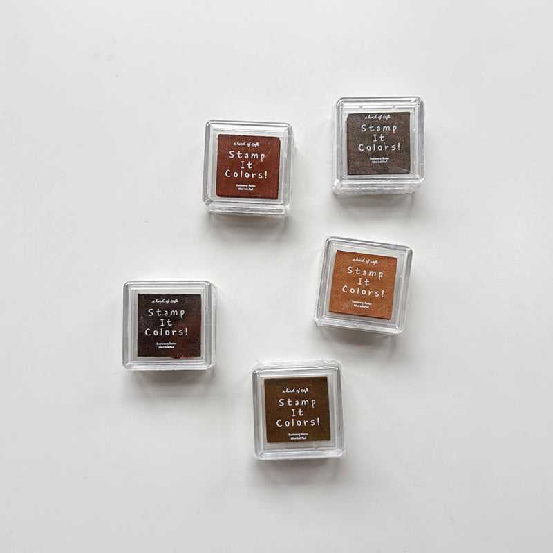 a kind of cafe Mini Ink Pad | Stamp It Colors {Brown}