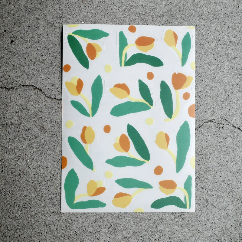 a kind of cafe Sticker | Tulips