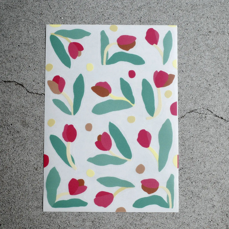 a kind of cafe Sticker | Tulips