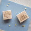 shō Little Happiness Rubber Stamp - Little Bookworm