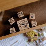 Summer Collection Rubber Stamp Set