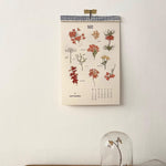 Seasonal Days 12-Month Wall Calendar 2025