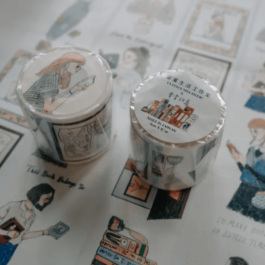 LDV Washi Tape: Life in a bookstore