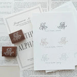 The Alphabets Rubber Stamp