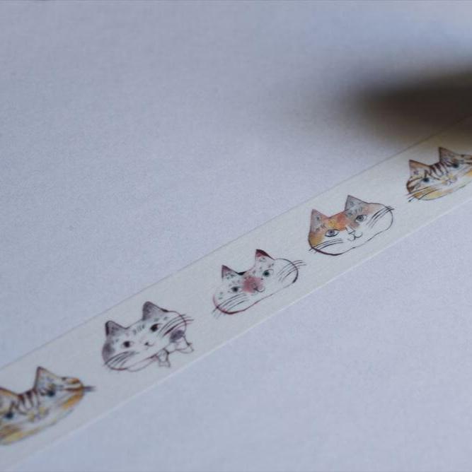 Classiky x Toranekobonbon Cat Washi Tape