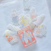 dodolulu Matchbox Sticker Flakes: Vintage Dolls