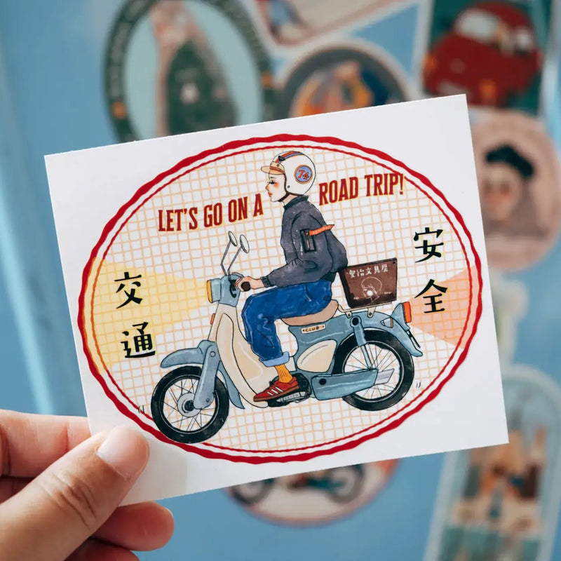 LDV Waterproof Sticker: Driving Safety