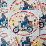 LDV Waterproof Sticker: Driving Safety