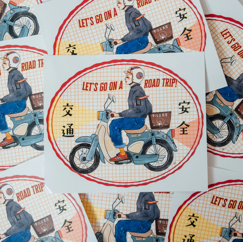 LDV Waterproof Sticker: Driving Safety