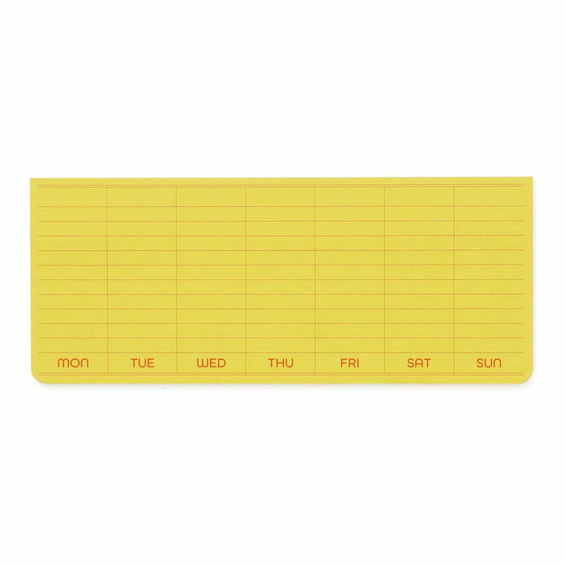 Penco Sticky Memo Pad Weekly