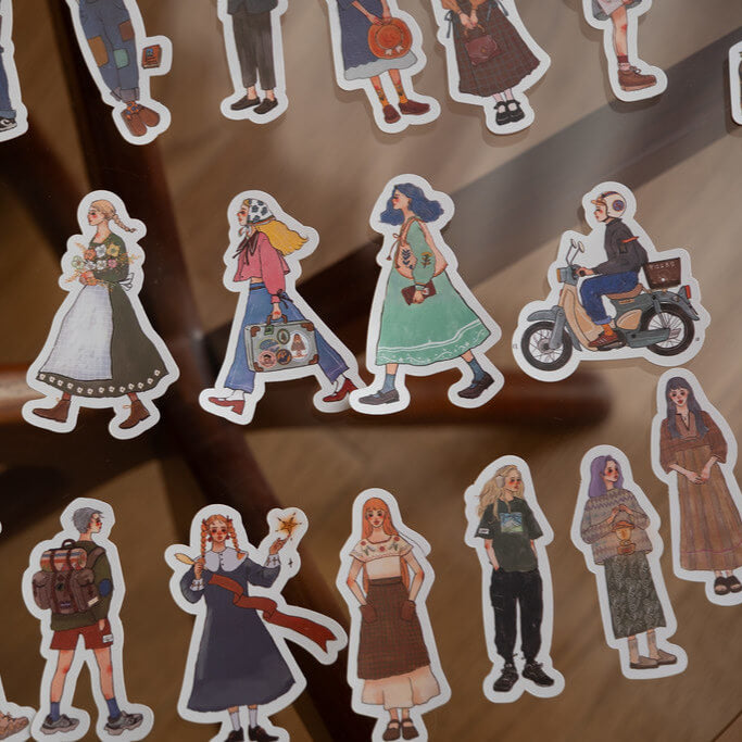 LDV Sticker Set: We move forward happily