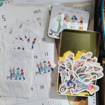 LDV Sticker Set: We move forward happily
