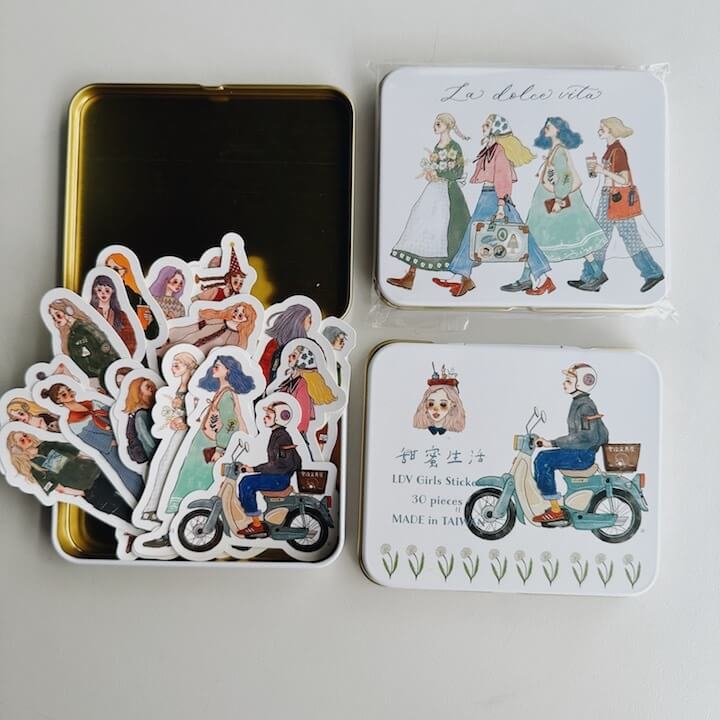 LDV Sticker Set: We move forward happily