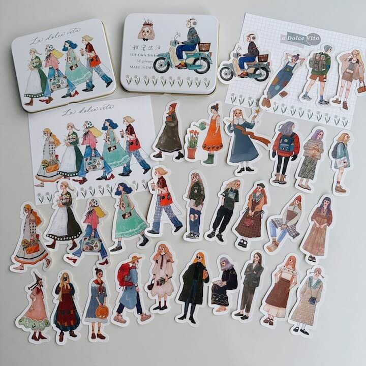 LDV Sticker Set: We move forward happily
