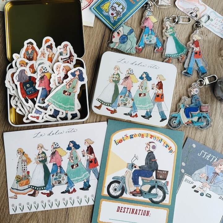 LDV Sticker Set: We move forward happily
