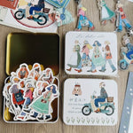 LDV Sticker Set: We move forward happily
