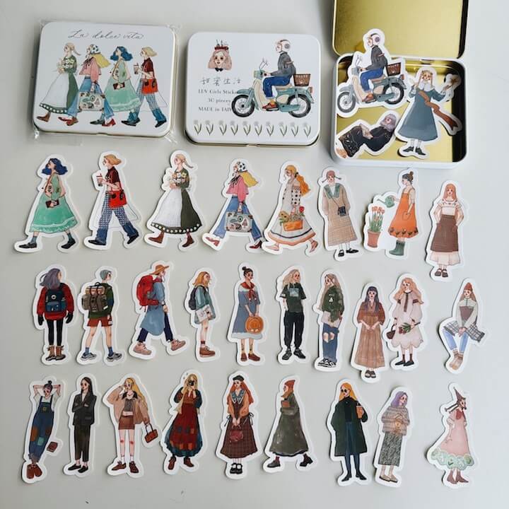 LDV Sticker Set: We move forward happily