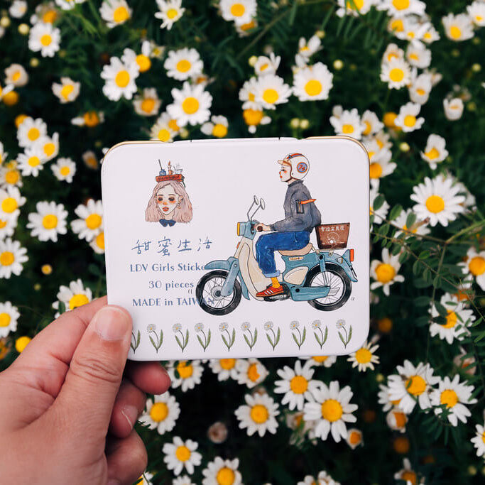 LDV Sticker Set: We move forward happily