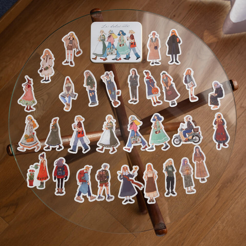 LDV Sticker Set: We move forward happily