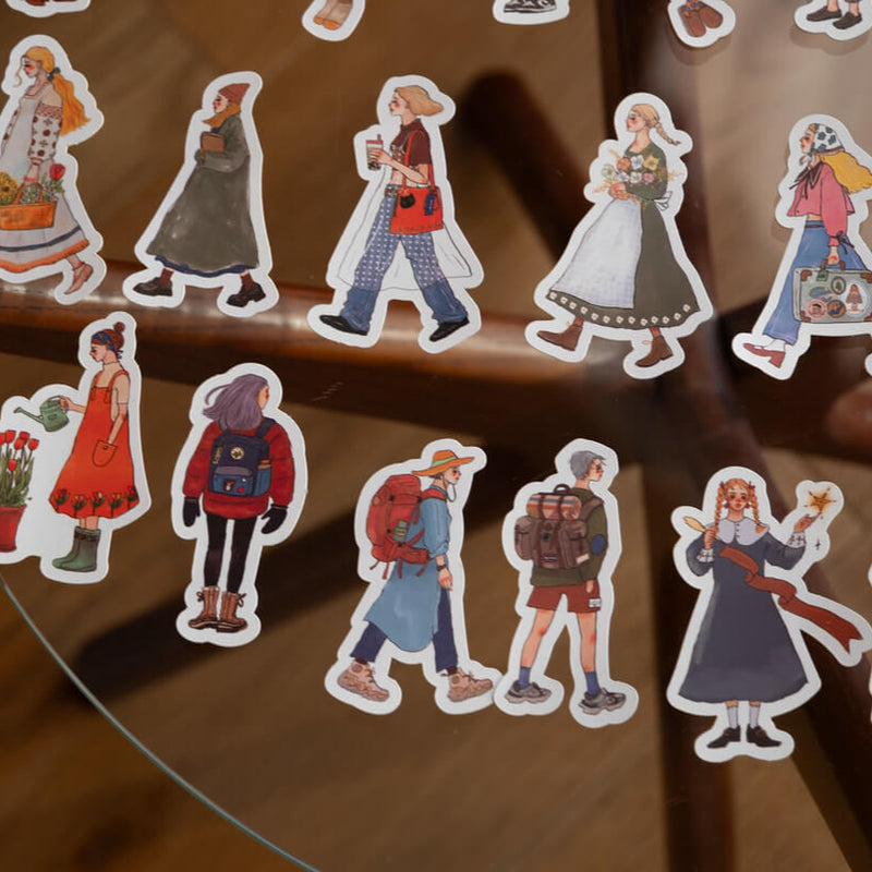 LDV Sticker Set: We move forward happily
