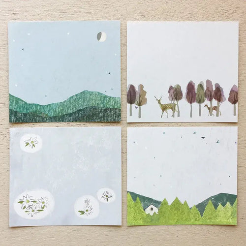 Omori Momoko Memo Block - Yama