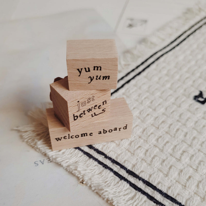 Yeoncharm Rubber Stamp - yum yum