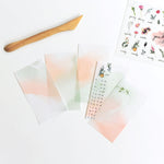 MU Dyeing Tracing Paper Pack - 009 Fruity Green Scent