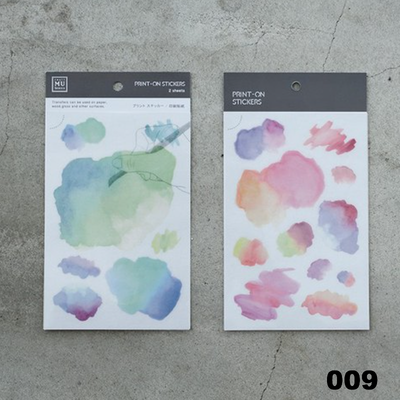 MU Print-On Sticker - Colour Series
