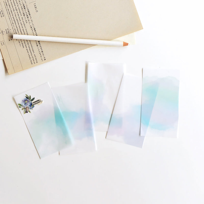 MU Dyeing Tracing Paper Pack - 010 Vanilla Blue Sky