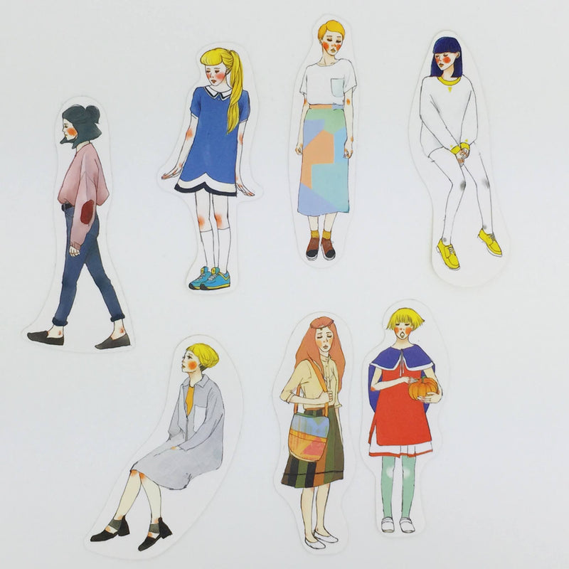 Stylish Girls Stickers Pack - Fantasy Series