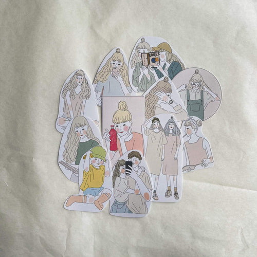 Girl's Project Stickers 029