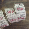 Vintage Bus Tickets Roll - Greater Glasgow P.T.E. 16p