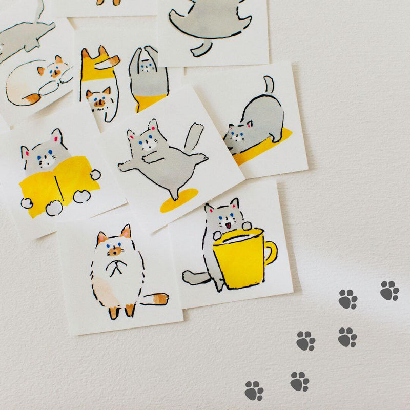 Hitotoki Large Size Sticker - Cat