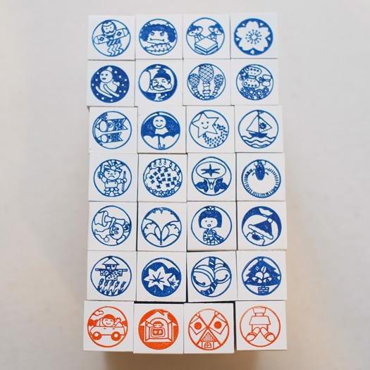 36 Sublo Seasons Rubber Stamp Set